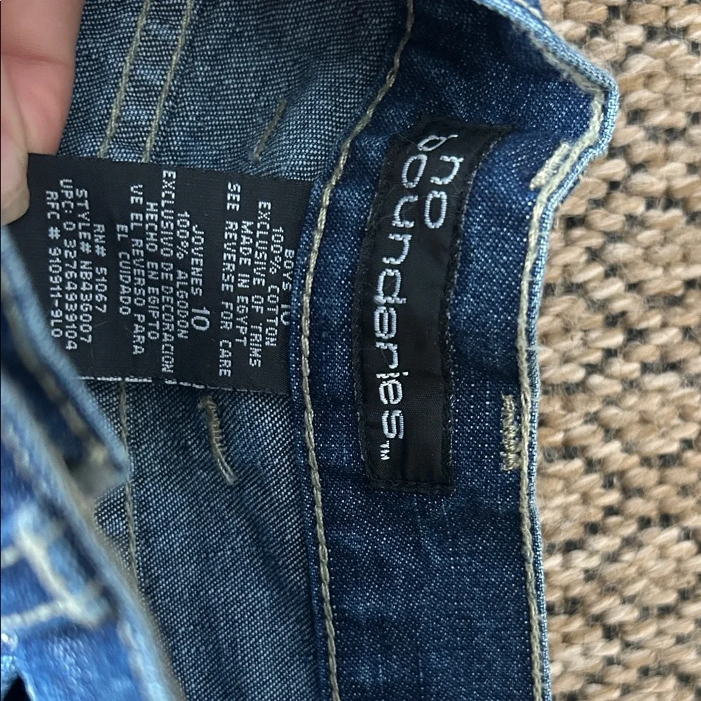 Vintage No Boundaries Blue Denim Carpenter Jeans Size 10